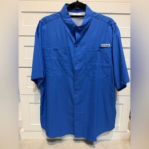 Columbia Men's Tamiami shirt. Large. PFG fabric. Like new! Button front.